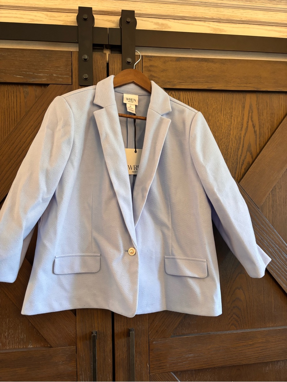 WREN New York Light Blue Blazer Jacket NWT – Size XL